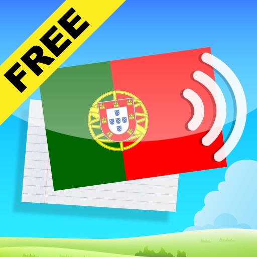 Learn Free Portugal Portuguese Vocabulary with Gengo Audio Flashcards Icon