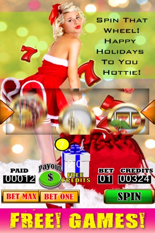 Holiday Hotties Slots and Blackjack Bonus - Vegas Style Slot Machine Entertainment screenshot 3