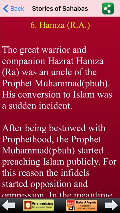 Islamic Stories of Sahabas (Companions of Prophet Muhammad (Pbuh)) for Muslim & Non Muslims - Islam