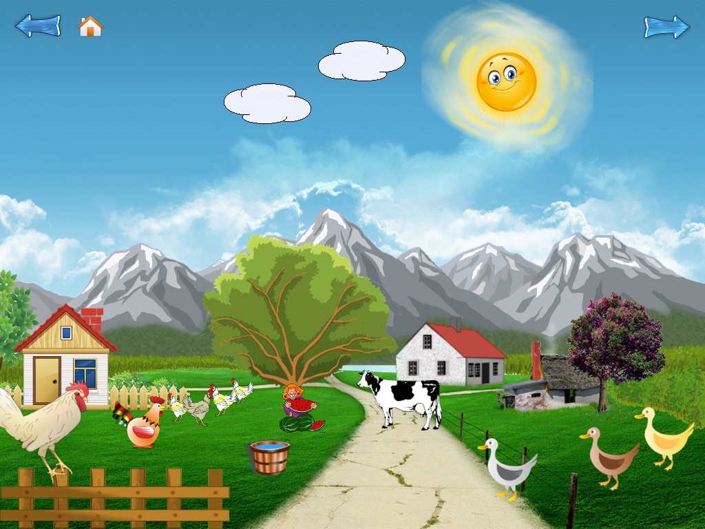 The Four Seasons -  educational game for children and babies screenshot 2