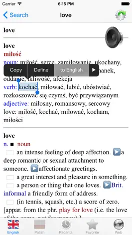 Game screenshot Polish English best dictionary for translator - Słownik Polski angielski hack