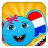 iPlay Dutch: Kids Discover the World - children learn to speak a language through play activities: fun quizzes, flash card games, vocabulary letter spelling blocks and alphabet puzzles