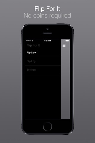 Flip For It - Heads or Tails - The Simple Decision Making App screenshot 4