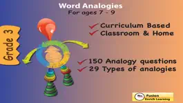 Game screenshot 3rd Grade Word Analogy for Classrooms and Home Schools mod apk