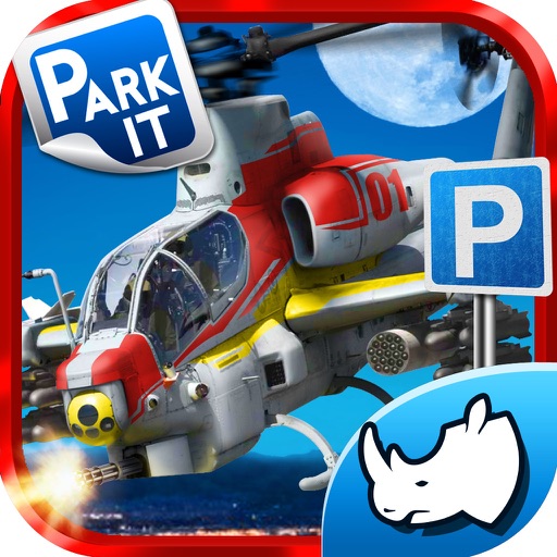 Helicopter flying Game 3D Army Heli Parking iOS App