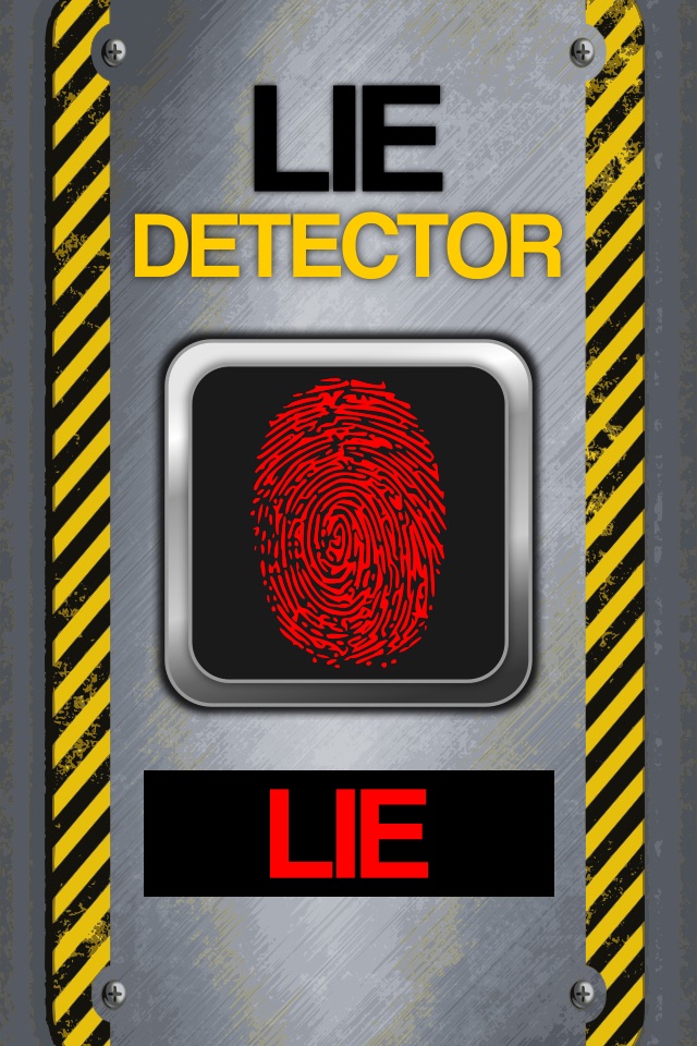 Lie Detector Fingerprint Truth or Lying Scanner Pro Touch Test HD + screenshot 2