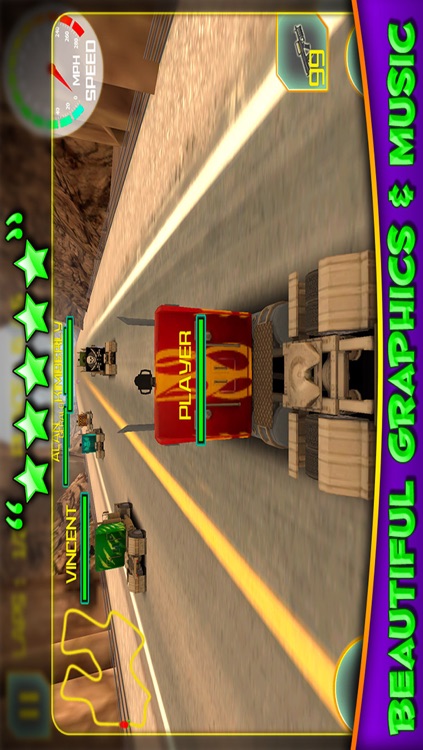 3D Truck Racing - 4X4 Games of fortune