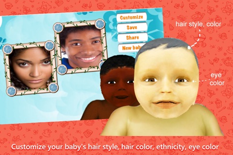 Create My Baby - Use Face Photos To Create and Raise Your Future Child screenshot 3