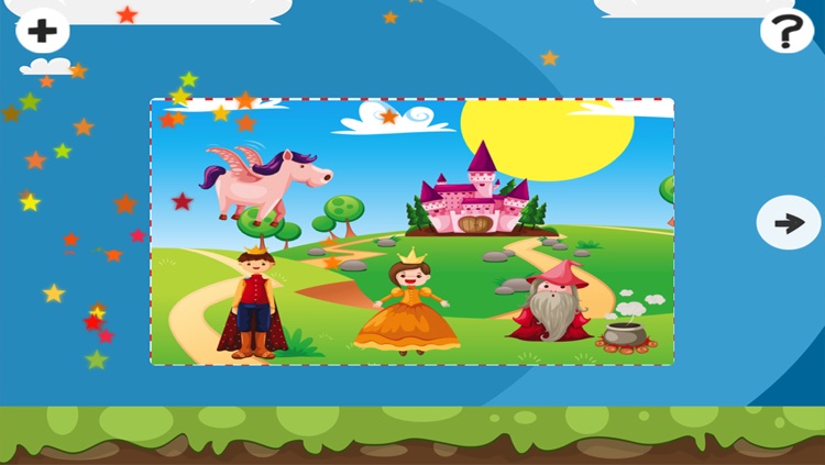 Puzzle The Fairy Tale World With Horses! Free Kids Learning Game For Logical Thinking with Fun&Joy screenshot-4