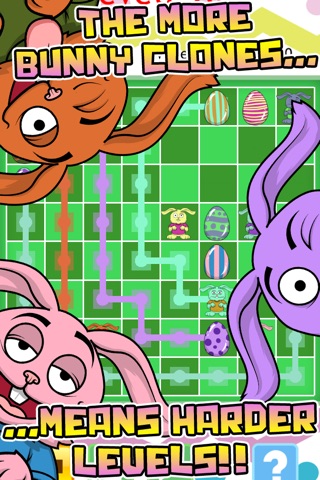 Easter Clone Link - Help this crazy bunnies to find their eggs! screenshot 3