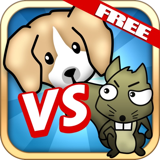 Dog Chase Race Free - A Modern Pet War Story - Puppy vs Park Animals icon