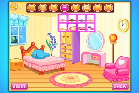 Princess bedroom design screenshot 4