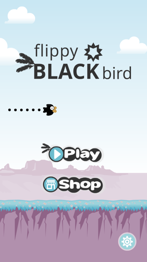 Flippy Black Bird