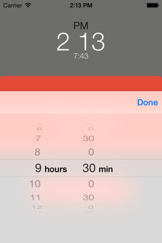 Weekend Alarm Clock screenshot 2