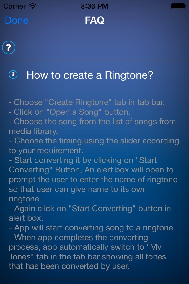 My Ringtone Pro - Create Ringtone From Songs screenshot 3