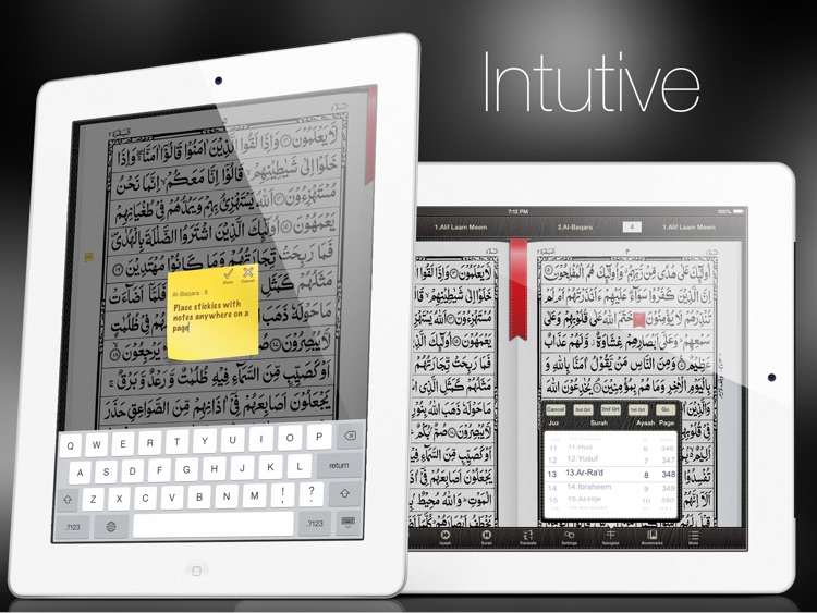 Quran Kareem 13 Line for iPad screenshot-1