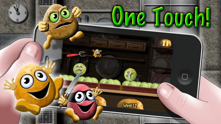 Potato Escape Gold - One Touch Runner