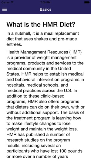 HMR Diet