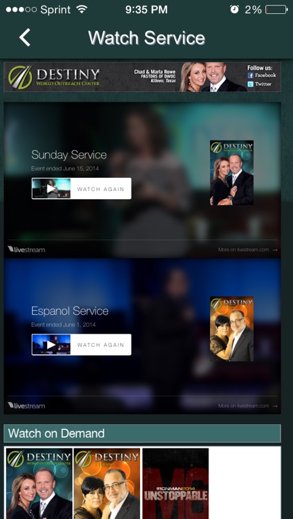 Destiny World Outreach Center