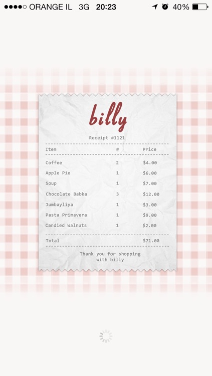 billy: Scan & Split the bill screenshot-3