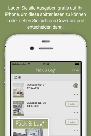 Pack Und Log screenshot 2