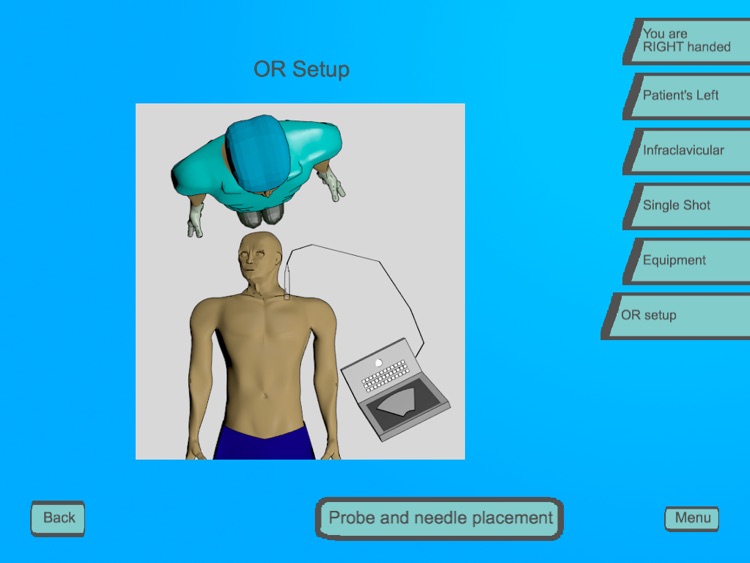 Regional Anesthesia Assistant for iPad