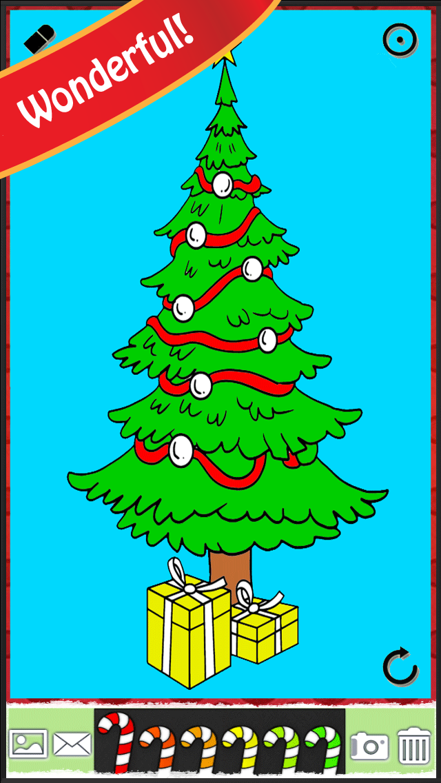 How to cancel & delete Christmas Coloring Book FREE: Snowy Xmas, Snowflakes, & Santa Claus Edition from iphone & ipad 2