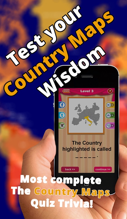 Allo! Guess the Country Map Geography Quiz Trivia  - What's the icon in this image quiz