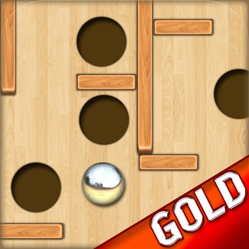 Wood Labyrinth Infinity : The Silver Ball and the deep black holes - Gold Edition