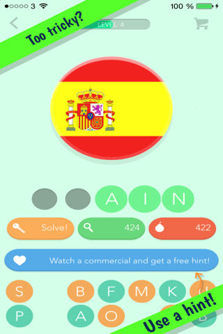 Flag Quiz - a guessing game of the world’s flags screenshot 3