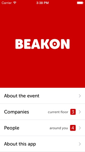 Beakon, real-time and location-based relevance(圖1)-速報App