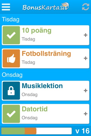 Bonuskarta screenshot 2