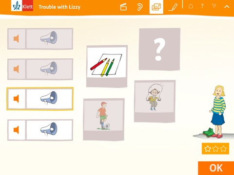 Trouble with Lizzy, Englisch lernen in der Grundschule Klasse 2 - 4 mit Klett nach dem offiziellen Lehrplan screenshot 3