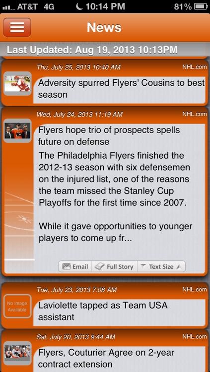 Philadelphia Hockey Live screenshot-3