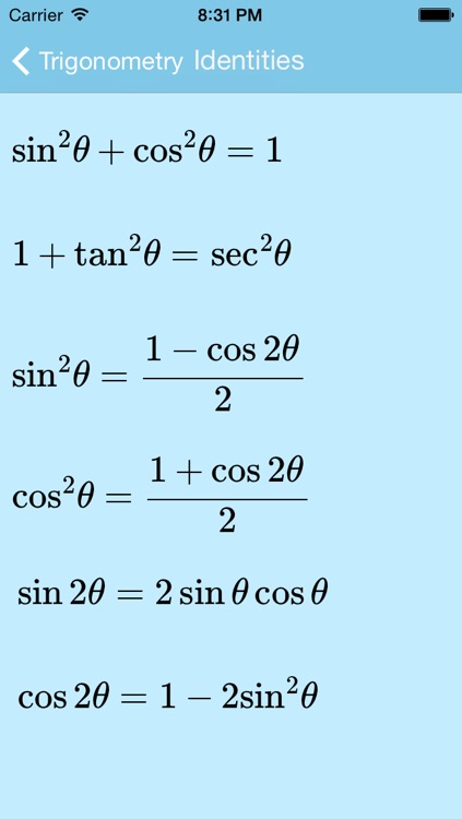 Formulae