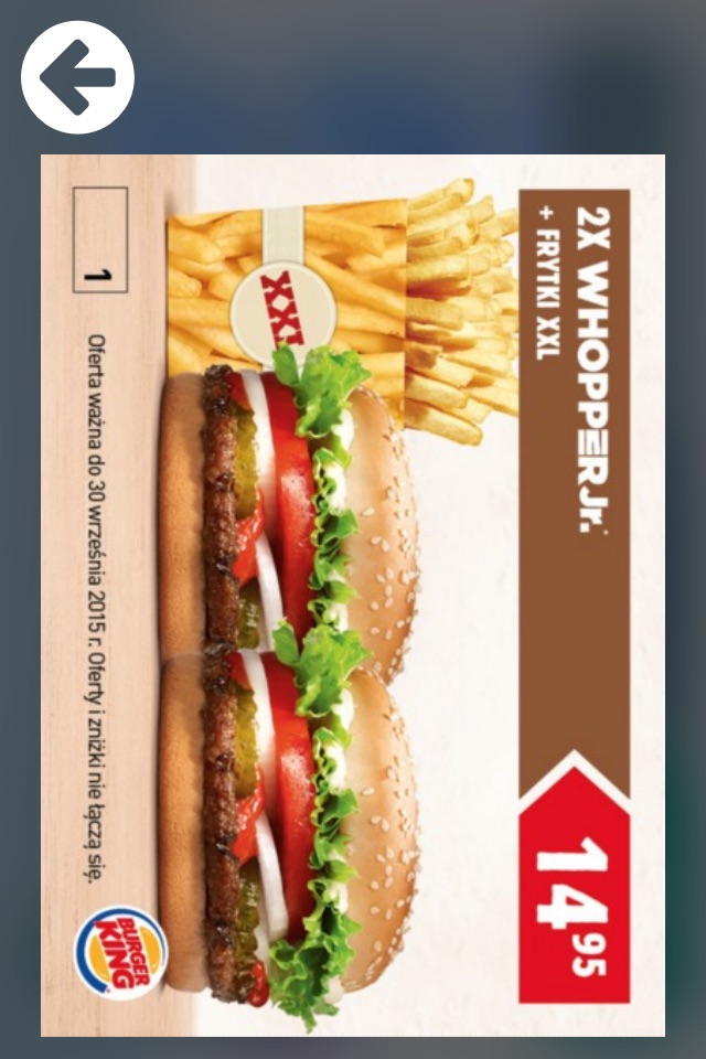 Kupony do Burger King - Burger King Kupony screenshot 3