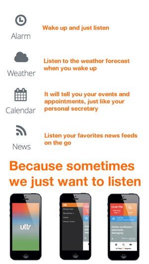 Uttr - Listen to news, weather and calendar(圖2)-速報App