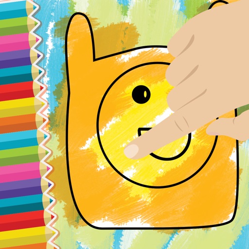 Coloring Book And Paint Adventure Time Edition For Kids icon