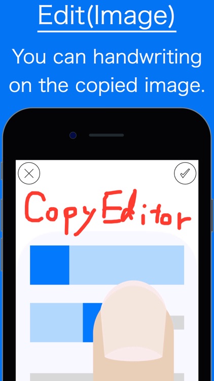 Take advantage of the copied image or text -CopyEditor-