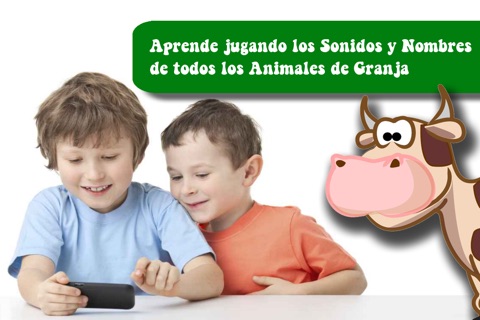 Free Shape Game Farm Animals Cartoon screenshot 3