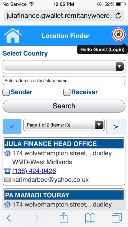 Jula Finance Money Transfer