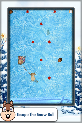 Tether Squirrel FREE: Grip Snowflake to Climbing Acorn Tree - Adventure & Fun Game screenshot 4