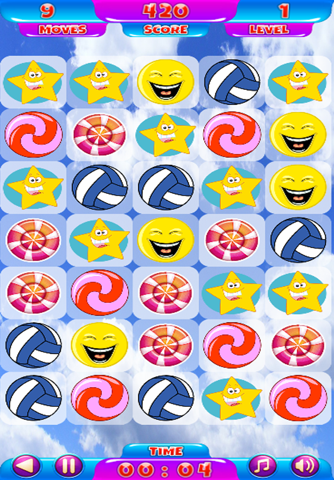 Funny Candy And Friend Match Games for Kids screenshot 2