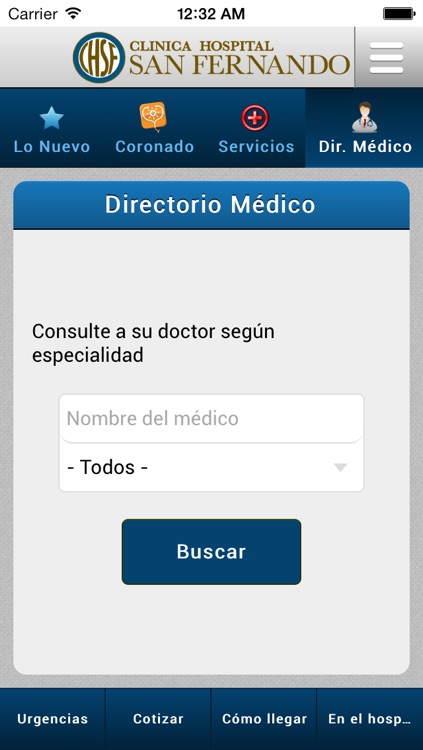 Clinica Hospital San Fernando screenshot-3