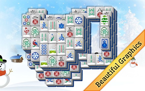 Winter Mahjong screenshot 3