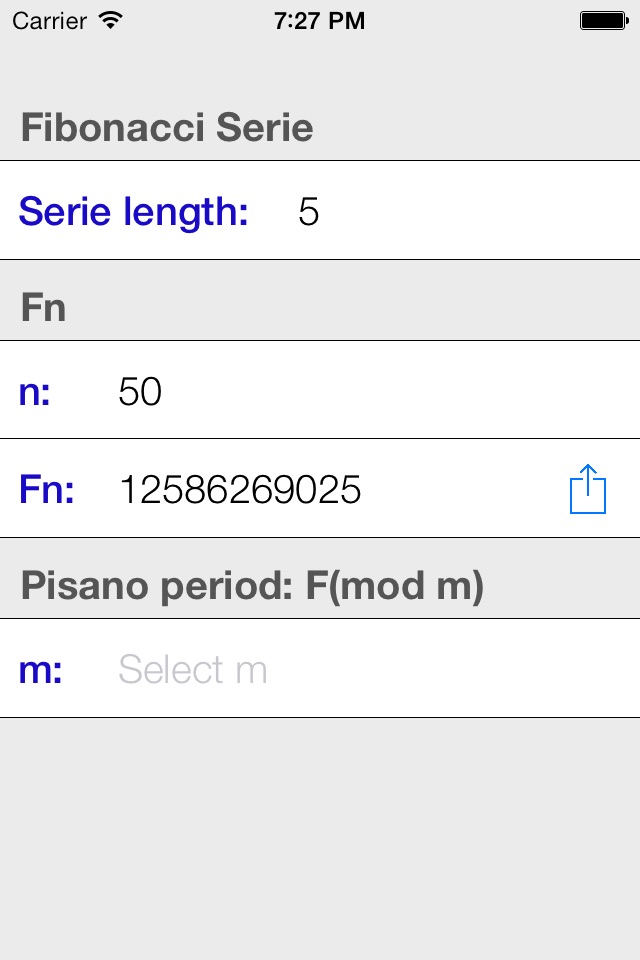 Pisano Period - Fibonacci series and Pisano periods of Fibonacci mod screenshot 3