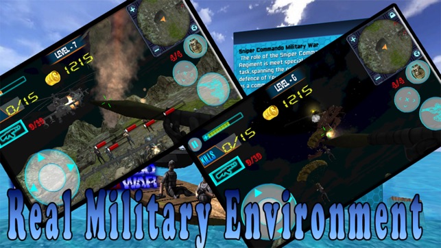 Sniper Commando Military War(圖5)-速報App