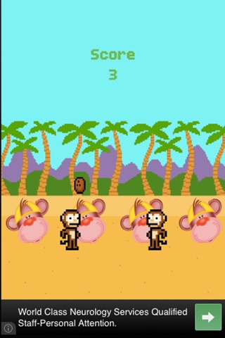 Super Monkey Juggling - With Coconut screenshot 2