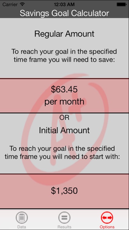 Savings Goal Calculator