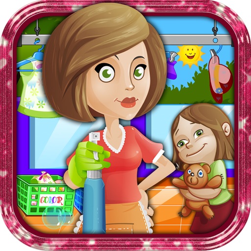 Kids Washing Cloths free girl games